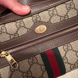 Gucci Ophidia GG supreme cloth crossbody